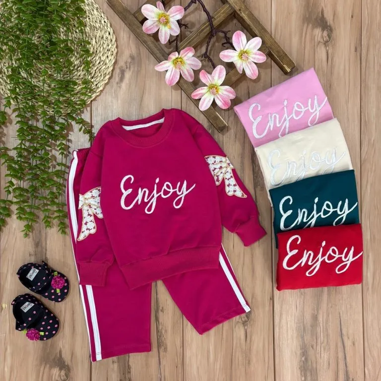 بلوز شلوارenjoy(دورس صددرصد پنبه)